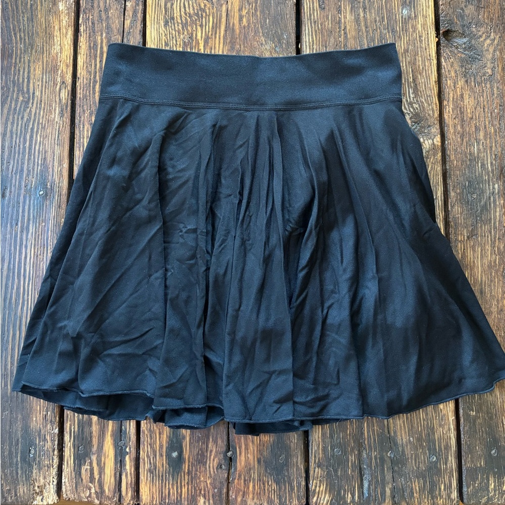NWOT Black Mini Skort